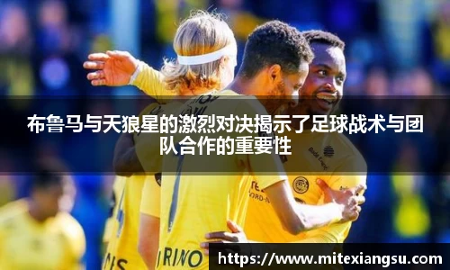 布鲁马与天狼星的激烈对决揭示了足球战术与团队合作的重要性